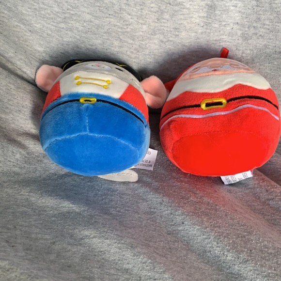Squishmallow ornaments - Santa and Murray the Mouse Nutcracker - like new - Picture 3 of 4